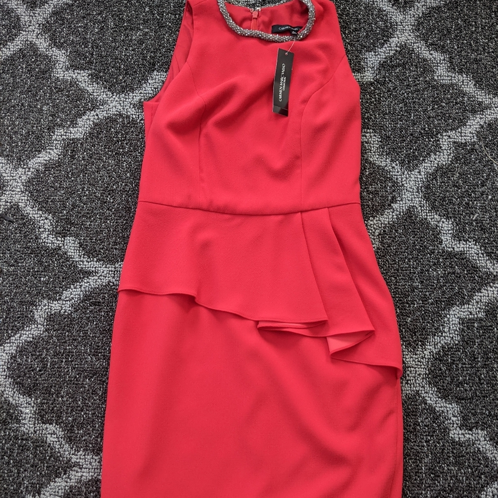 New Carmen Marc Valvo Dress size 6